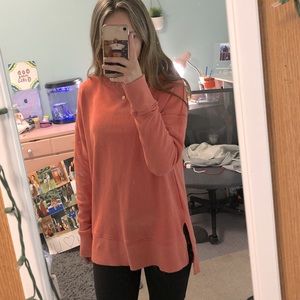 Rustic coral Crewneck